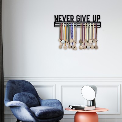 medalhanger Never Give Up Medal Hanger 40 cm Medal(40 cm)