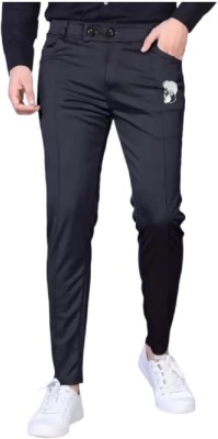 zesso comfort Slim Fit Men Black Trousers