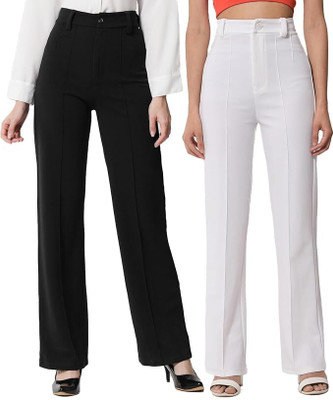 paniharee Regular Fit Women Multicolor Trousers
