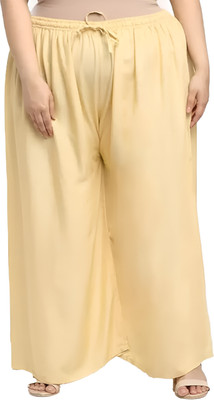 nam Relaxed Women Cream Trousers