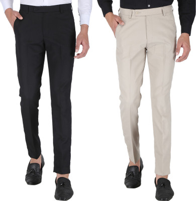 METRONAUT Slim Fit Men Multicolor Trousers