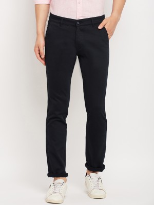 DUKE Slim Fit Men Blue Trousers