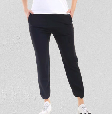HouseOfCommon Regular Fit Women Black Trousers