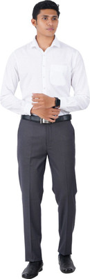 McHenry Regular Fit Men Grey Trousers