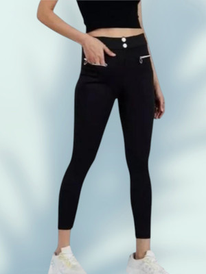 EpicDesigns Comfort Fit Women Black Trousers