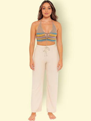 Classy creations Comfort Fit Women White Trousers