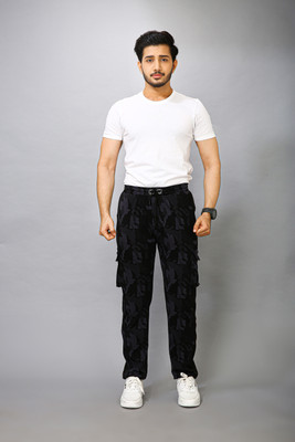 SUN BEAUTY FASHIONISTA HUB Slim Fit Men Purple Trousers