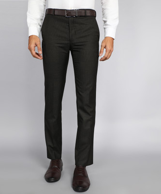 Raymond Slim Fit Men Brown Trousers