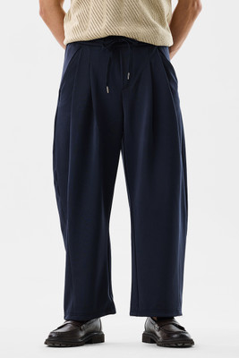 Snitch Relaxed Men Dark Blue Trousers