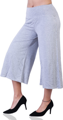 Laasa Sports Regular Fit Women Grey Trousers