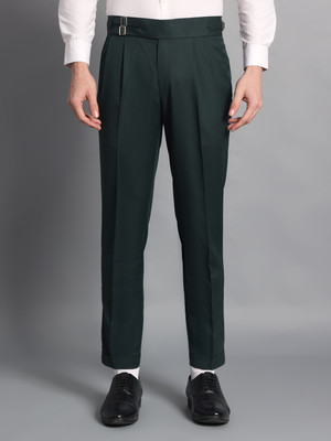 FASHIONEMPIRE Regular Fit Men Green Trousers