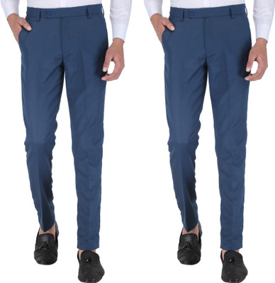 METRONAUT Slim Fit Men Multicolor Trousers