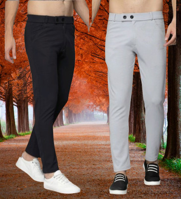 chirag enterprises Regular Fit Men Multicolor Trousers