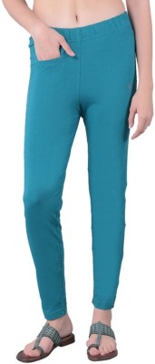 Comfort Lady Regular Fit Women Light Blue Trousers