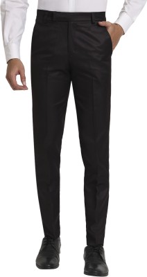 aristitch Regular Fit Men Black Trousers