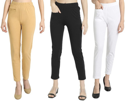 THE TINGE Regular Fit Women Multicolor Trousers