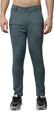 ynam Slim Fit Men Multicolor Trousers