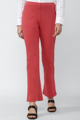 VAN HEUSEN Regular Fit Women Red Trousers