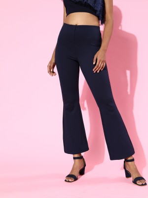 SASSAFRAS Relaxed Women Dark Blue Trousers