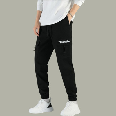 Mitita Fashion Regular Fit Men Black Trousers