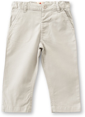 Jus Cubs Regular Fit Boys Grey Trousers