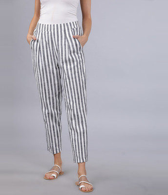 Tokyo Talkies Regular Fit Women Multicolor Trousers