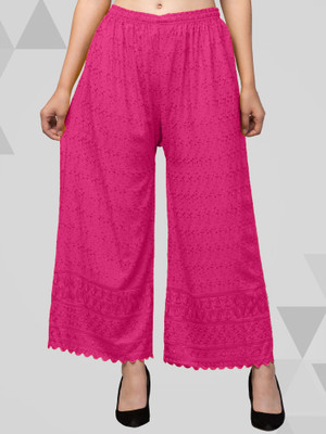 VESTIYAPLUS Relaxed Women Pink Trousers