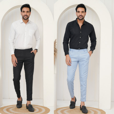 Sai Trading Company Regular Fit Men Multicolor Trousers