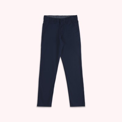 Pantaloons Junior Regular Fit Boys Dark Blue Trousers