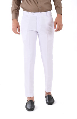 The DS Tapered Men White Trousers