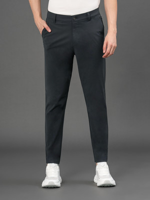 RED TAPE Regular Fit Men Grey Trousers