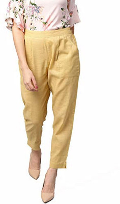 Mohu Regular Fit Women Brown Trousers