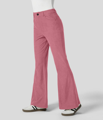 Rajovati Loose Fit Women Pink Trousers