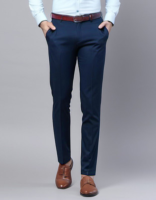 AXOLOTL Regular Fit Men Blue Trousers