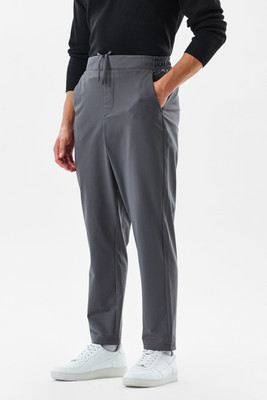 Snitch Relaxed Men Grey Trousers