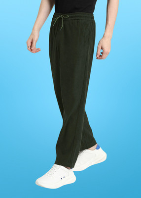 SUN BEAUTY FASHIONISTA HUB Regular Fit Men Dark Green Trousers
