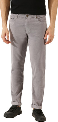 THOMAS SCOTT Regular Fit Men Grey Trousers
