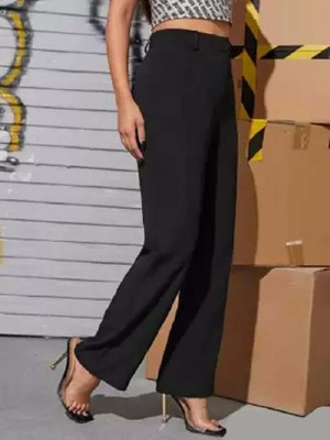 GUPTA TRENDZ Flared Women Beige Trousers
