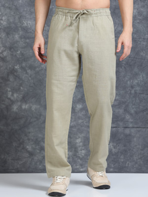 Roadster Relaxed Men Khaki Trousers
