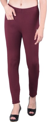 Comfort Lady Regular Fit Women Maroon Trousers