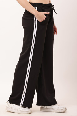 HOFASHION Regular Fit Women Black Trousers