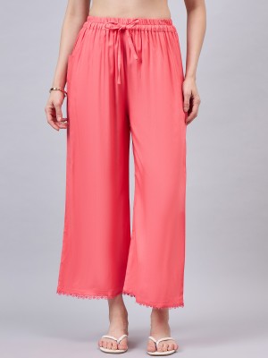 The Pajama Factory Regular Fit Women Pink Trousers