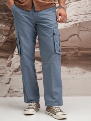 HIGHLANDER Men Blue Trousers