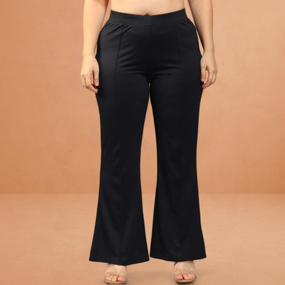 jenile stoor Loose Fit Women Black Trousers