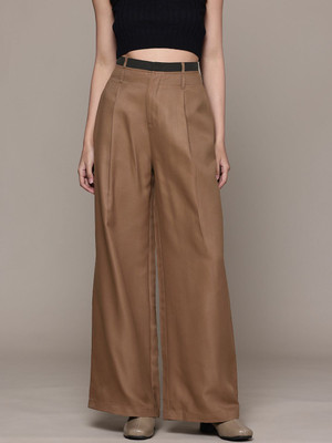 Roadster Regular Fit Women Beige Trousers