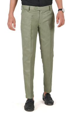 The DS Tapered Men Light Green Trousers