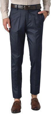 ARDLOR Regular Fit Men Blue Trousers