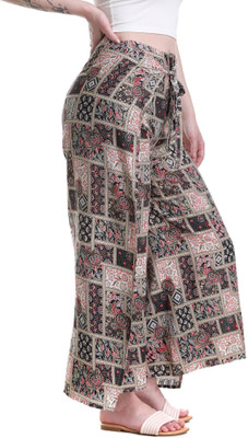 Label Of Lalaji Garments Regular Fit Women Multicolor Trousers