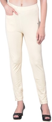 Comfort Lady Regular Fit Women White Trousers