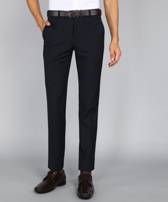 Raymond Slim Fit Men Dark Blue Trousers